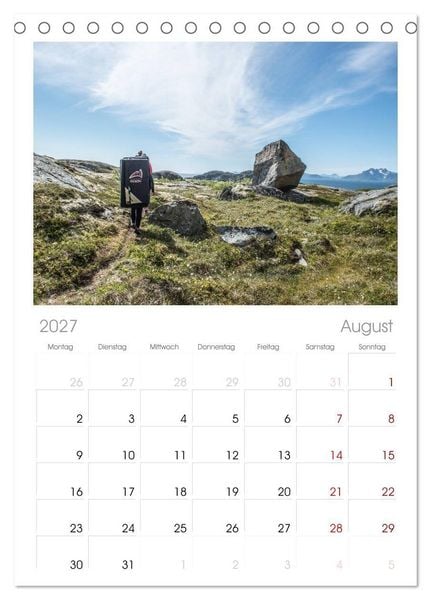 Produktbild: Tischplaner 2027 - Climbing Solutions - Bergsport weltweit (A5 Tischkalender zum Aufstellen) CALVENDO