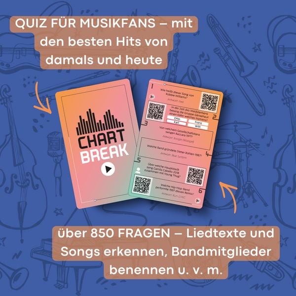 Produktbild: Chartbreak &ndash; Das Musikquiz, bei dem du die Fragen stellst