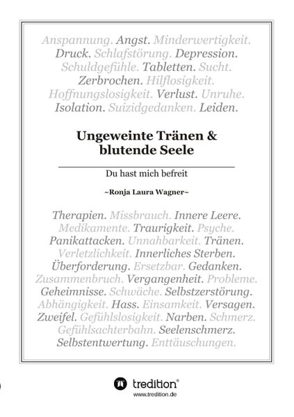 Produktbild: Ungeweinte Tr&auml;nen und blutende Seele