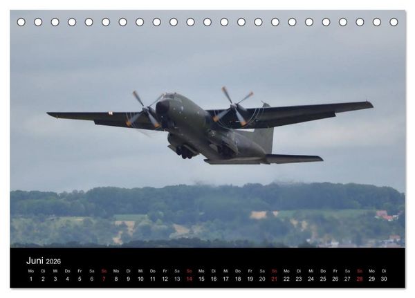 Produktbild: Milit&auml;r Air-Cargo (Tischkalender 2026 DIN A5 quer), CALVENDO Monatskalender