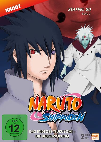 Naruto Shippuden - Das endlose Tsukuyomi - Die Beschwörung - Staffel 20.2: Folgen 642-651 - Uncut [2 DVDs]