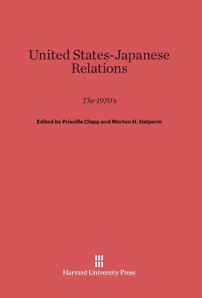 Produktbild: United States-Japanese Relations