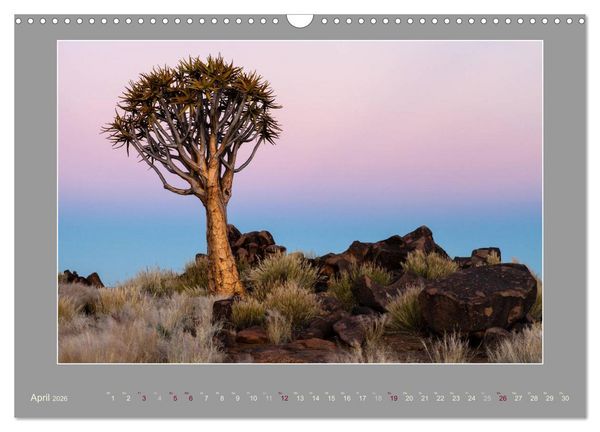 Produktbild: Namibia - Die Farben der Namib (Wandkalender 2026 DIN A3 quer), CALVENDO Monatskalender