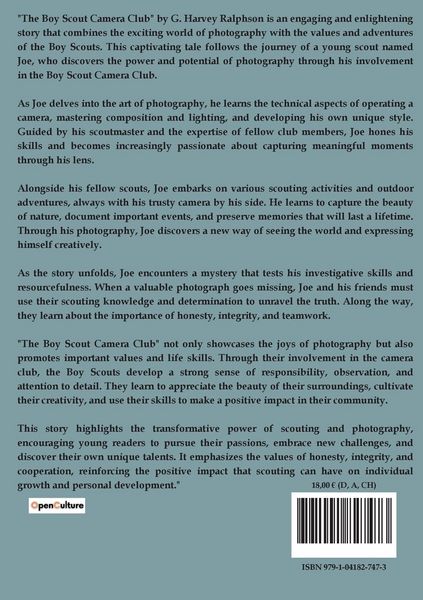 Produktbild: The Boy Scout Camera Club Or The Confession of a Photograph