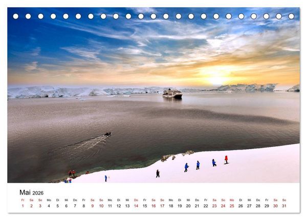 Produktbild: HANSEATIC nature (Tischkalender 2026 DIN A5 quer), CALVENDO Monatskalender