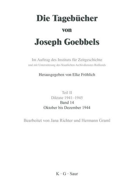 Produktbild: Oktober - Dezember 1944