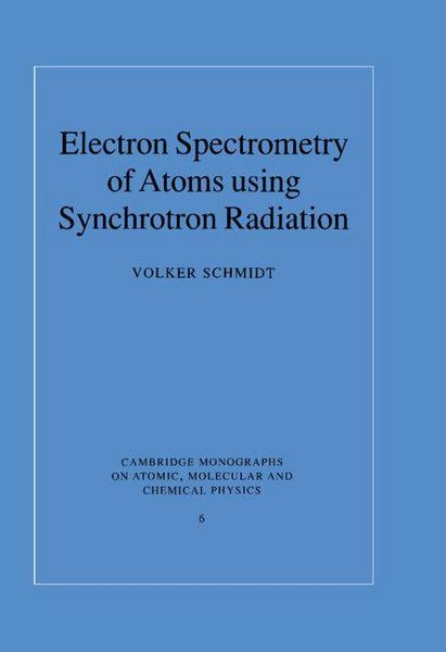 Produktbild: Electron Spectrometry of Atoms using Synchrotron Radiation