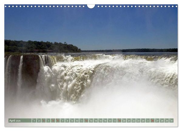 Produktbild: Mein S&uuml;damerika, mein Iguazu (Wandkalender 2026 DIN A3 quer), CALVENDO Monatskalender