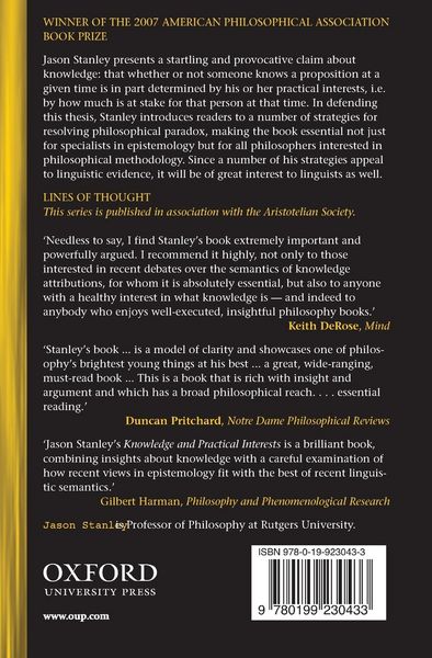 Produktbild: Knowledge and Practical Interests