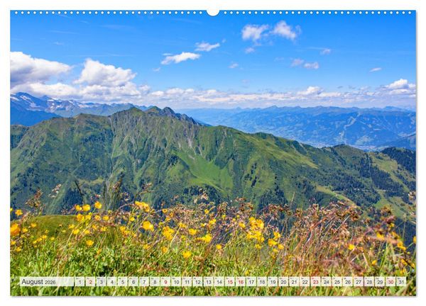 Produktbild: Sch&ouml;ne Gr&uuml;&szlig;e aus Taxenbach (hochwertiger Premium Wandkalender 2026 DIN A2 quer), Kunstdruck in Hochglanz