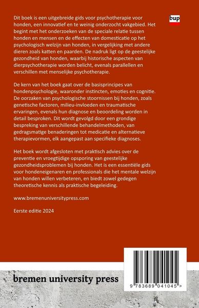Produktbild: Psychotherapie voor honden