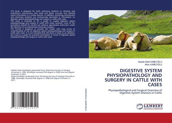 Produktbild: Digestive System Physiopathology and Surgery in Cattle with Cases