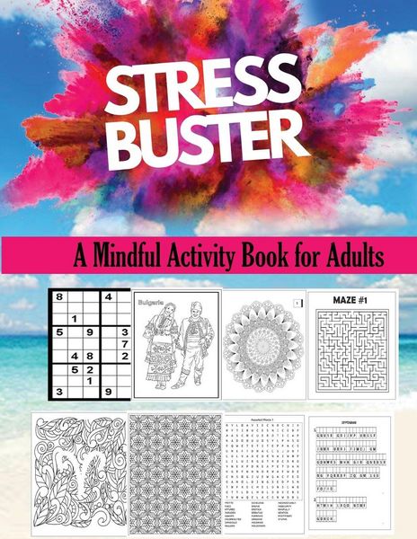 Produktbild: Stress Buster Activity book for adults