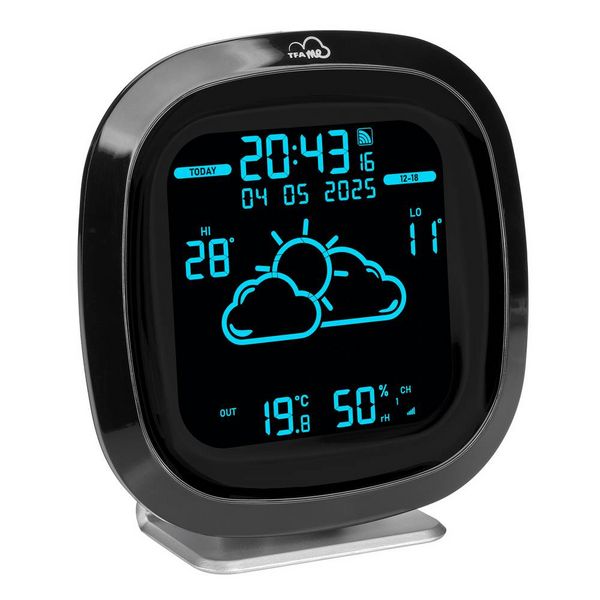 Produktbild: TFA Dostmann TFA.me ID-04 35.8102.01 WLAN-Wetterstation Vorhersage f&uuml;r 4 Tage Anzahl Sensoren max. 5