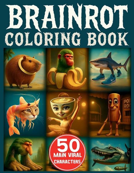 Produktbild: Italian Brainrot Coloring Book