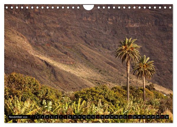Produktbild: La Gomera - Valle Gran Rey (Wandkalender 2026 DIN A4 quer), CALVENDO Monatskalender