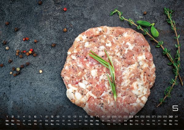 Produktbild: Mettkalender - Alles wird aus Hack gemacht - 2027 - Kalender DIN A3
