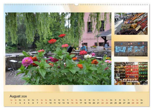 Produktbild: Lauf an der Pegnitz ist bunt (hochwertiger Premium Wandkalender 2026 DIN A2 quer), Kunstdruck in Hochglanz