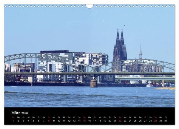 Produktbild: K&Ouml;LN-Kalender (Wandkalender 2026 DIN A3 quer), CALVENDO Monatskalender