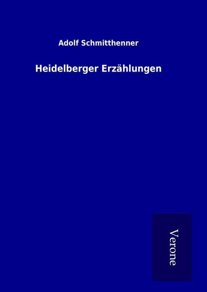 Produktbild: Heidelberger Erz&auml;hlungen