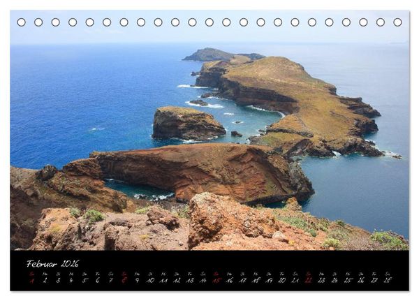 Produktbild: Madeira (Tischkalender 2026 DIN A5 quer), CALVENDO Monatskalender