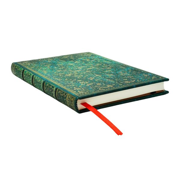 Produktbild: Emerald Flower (Nature's Grace) Midi Unlined Hardcover Journal (Elastic Band Closure)