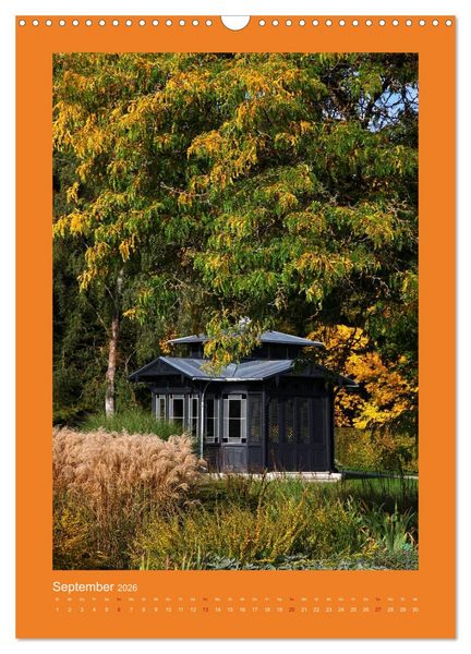 Produktbild: Farbtupferl - Botanischer Garten Augsburg (Wandkalender 2026 DIN A3 hoch), CALVENDO Monatskalender