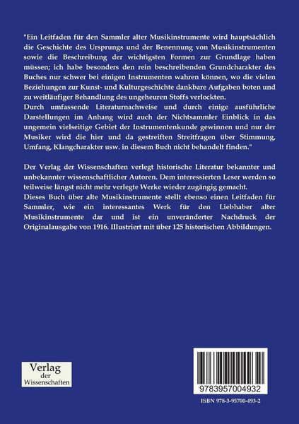 Produktbild: Alte Musikinstrumente