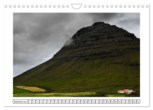 Produktbild: Island (Wandkalender 2026 DIN A4 quer), CALVENDO Monatskalender