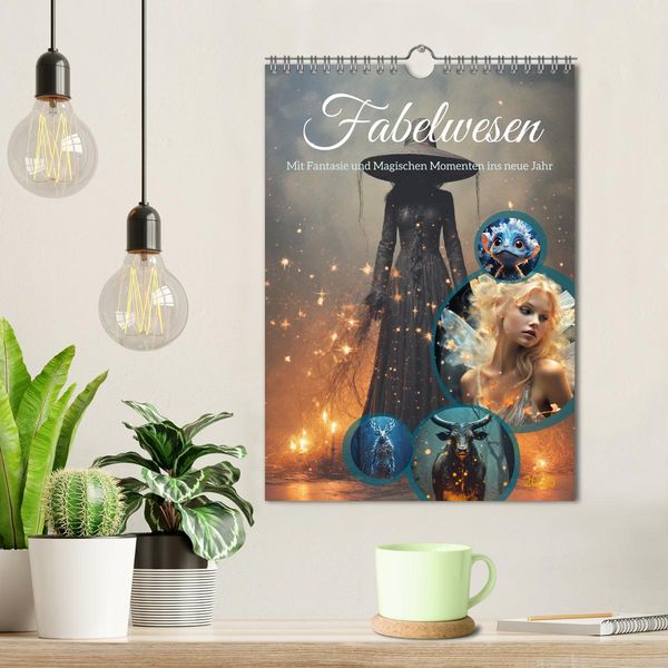 Produktbild: Fabelwesen (Wandkalender 2026 DIN A4 hoch), CALVENDO Monatskalender