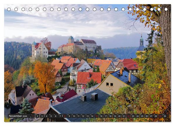 Produktbild: Die Sch&ouml;nheit der S&auml;chsischen Schweiz (Tischkalender 2026 DIN A5 quer), CALVENDO Monatskalender
