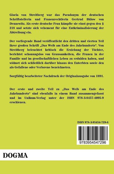 Produktbild: Das Weib am Ende des Jahrhunderts - Teil III und IV