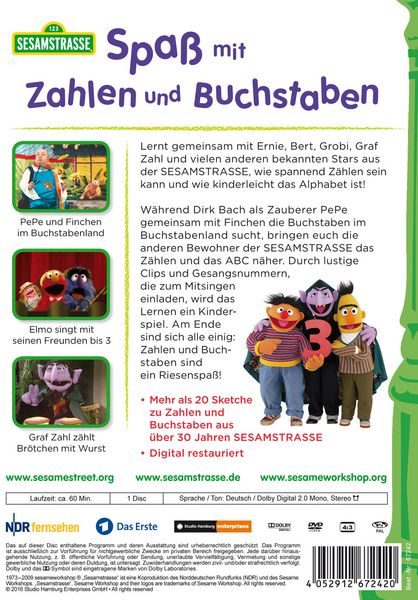 Produktbild: Sesamstrasse: Spa&szlig; mit Zahlen und Buchstaben