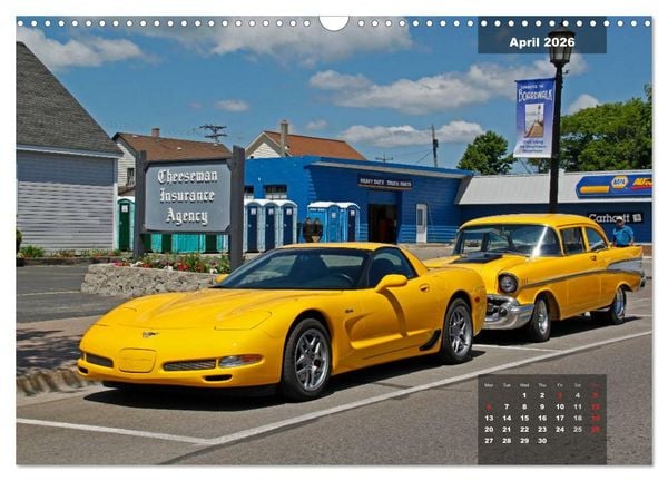 Produktbild: US Classic Cars (Wall Calendar 2026 DIN A3 landscape), CALVENDO 12 Month Wall Calendar