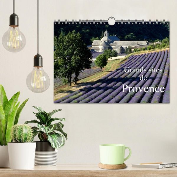 Produktbild: Grands sites de Provence (Calendrier mural 2026 DIN A4 vertical), CALVENDO calendrier mensuel