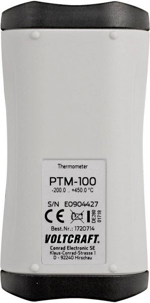 Produktbild: VOLTCRAFT PTM-100 Temperatur-Messger&auml;t -200 - 450&deg;C F&uuml;hler-Typ Pt1000 IP65