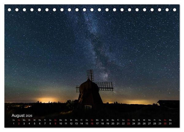 Produktbild: D&auml;nemarks Norden (Tischkalender 2026 DIN A5 quer), CALVENDO Monatskalender