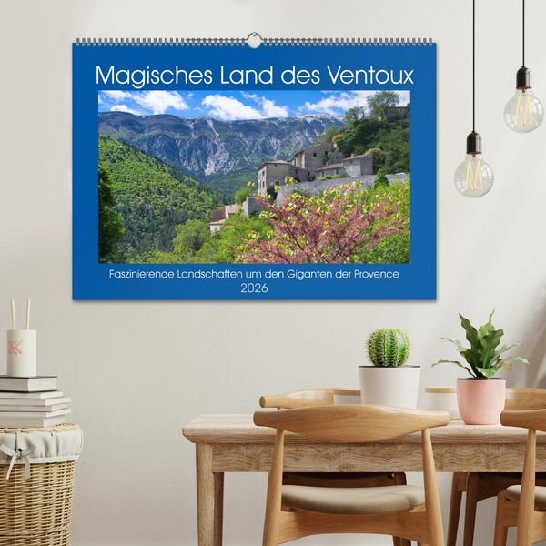 Produktbild: Magisches Land des Ventoux (Wandkalender 2026 DIN A2 quer), CALVENDO Monatskalender