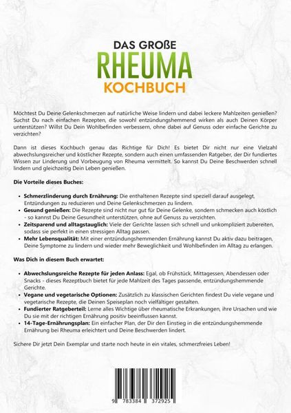 Produktbild: Das gro&szlig;e Rheuma Kochbuch