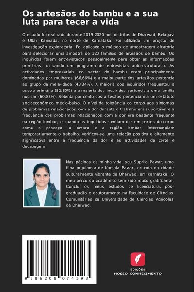 Produktbild: Os artes&atilde;os do bambu e a sua luta para tecer a vida