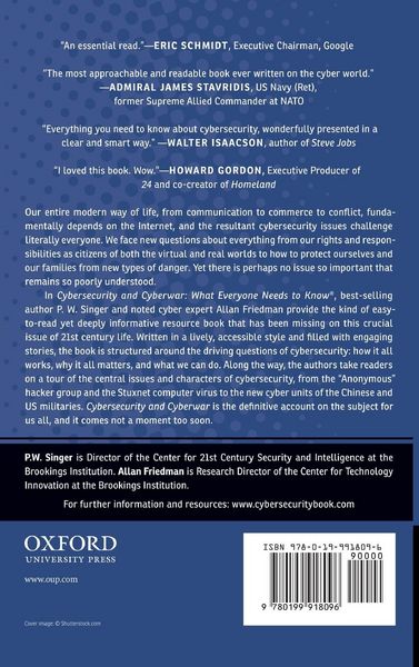 Produktbild: Cybersecurity and Cyberwar