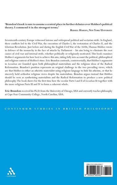 Produktbild: The Coherence of Hobbes's Leviathan