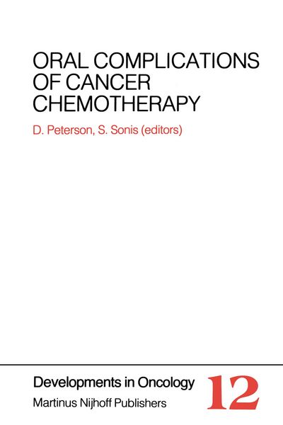 Produktbild: Oral Complications of Cancer Chemotherapy