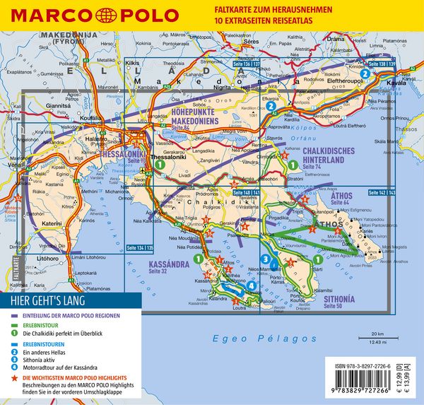 Produktbild: MARCO POLO Reisef&uuml;hrer Chalkidiki