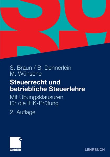 Produktbild: Steuerrecht und betriebliche Steuerlehre