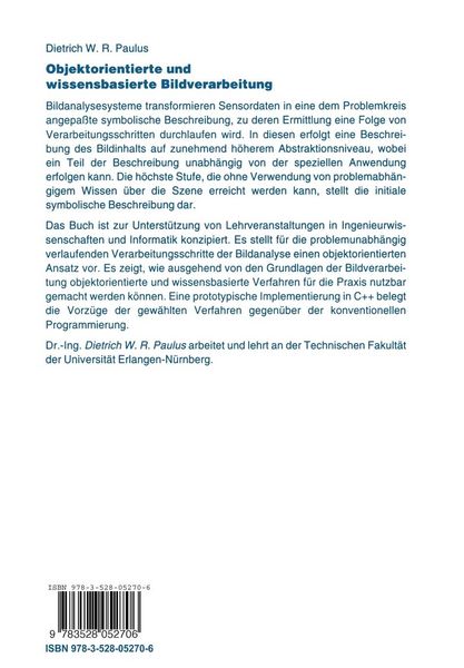 Produktbild: Objektorientierte und wissensbasierte Bildverarbeitung