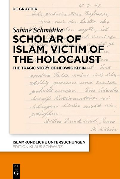 Produktbild: Scholar of Islam, Victim of the Holocaust