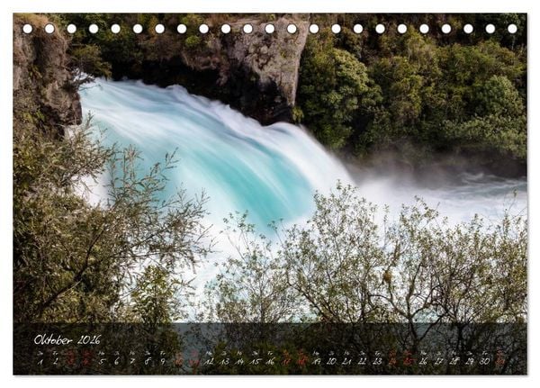 Produktbild: Neuseeland - Land der Maori (Tischkalender 2026 DIN A5 quer), CALVENDO Monatskalender