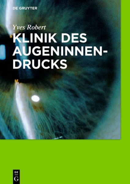 Produktbild: Klinik des Augeninnendrucks