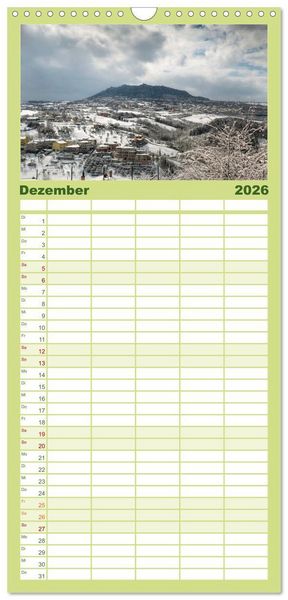 Produktbild: Familienplaner 2026 - San Marino Die &auml;lteste Republik der Welt mit 5 Spalten (Wandkalender, 21 x 45 cm) CALVENDO